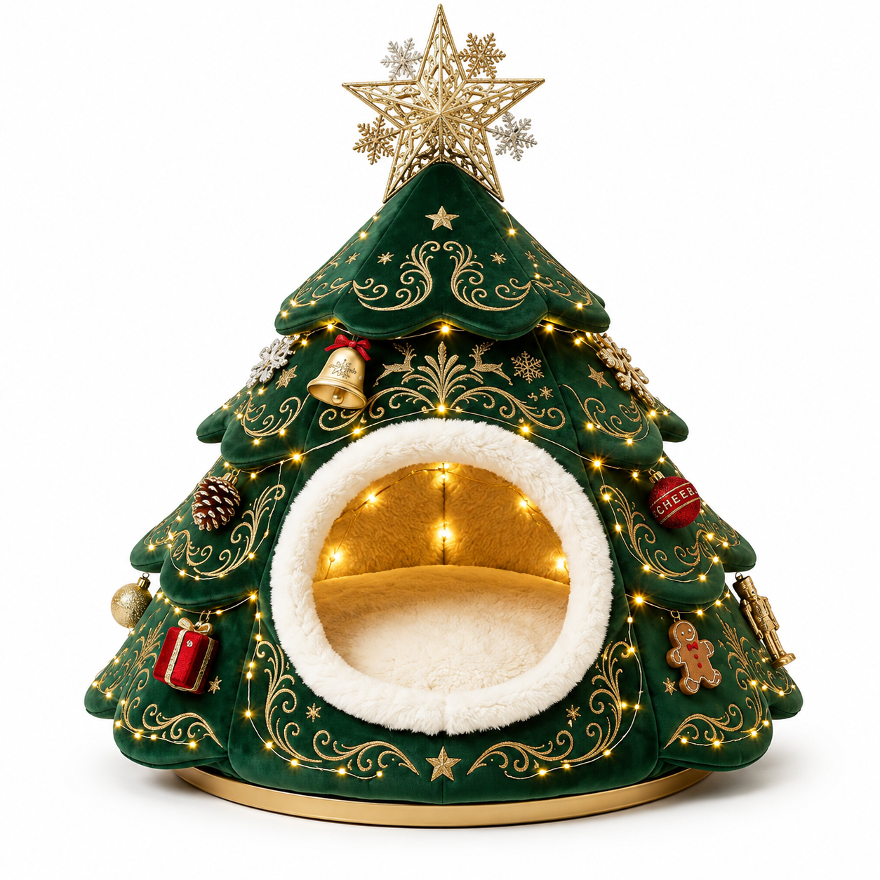 JinglePaws™ Dog Bed